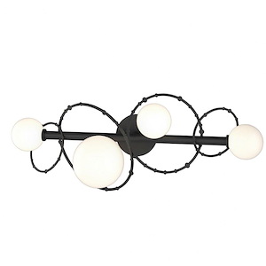 Olympus - 4 Light Wall Sconce In Contemporary Style-11.2 Inches Tall and 30.1 Inches Wide - 1275703