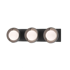 Brooklyn - 3 Light Wall Sconce In Contemporary Style-6 Inches Tall and 22 Inches Wide - 1275651