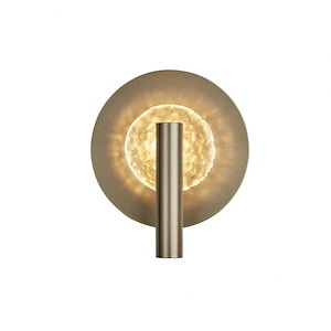 Solstice - 1 Light Wall Sconce In Contemporary Style-10.6 Inches Tall and 9.1 Inches Wide