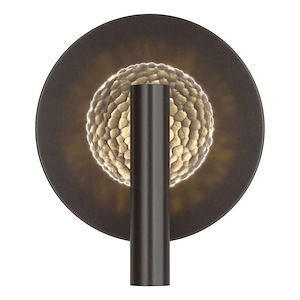 Solstice - 1 Light Wall Sconce In Contemporary Style-10.6 Inches Tall and 9.1 Inches Wide
