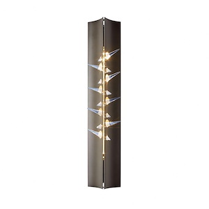 Stitch - 2 Light Wall Sconce In Contemporary Style-26.8 Inches Tall and 5.4 Inches Wide - 1045764