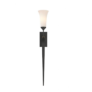 Sweeping Taper - 1 Light Wall Sconce In Traditional Style-29 Inches Tall and 4.25 Inches Wide - 1045777