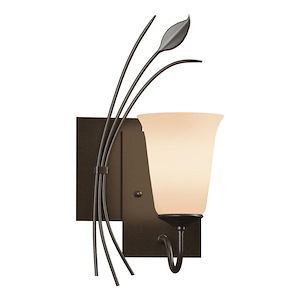 Leaf - 1 Light Wall Sconce-14.6 Inches Tall and 7.1 Inches Wide - 1275818