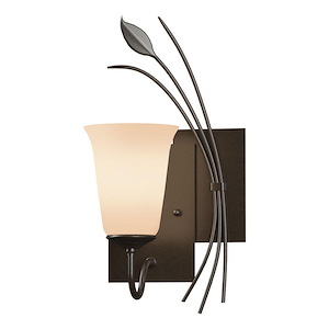 Leaf - 1 Light Wall Sconce-14.6 Inches Tall and 7.1 Inches Wide