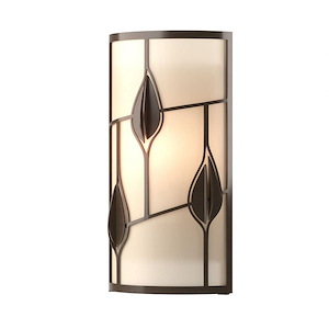 Alisons Leaves - 1 Light Wall Sconce-15.2 Inches Tall and 7.5 Inches Wide