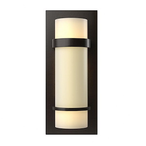 Banded - 1 Light Wall Sconce-12 Inches Tall and 5 Inches Wide - 1275717