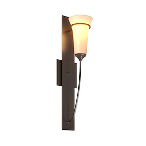 Banded - 1 Light Wall Sconce-20.8 Inches Tall and 4.25 Inches Wide
