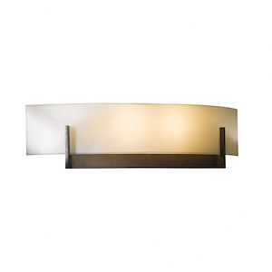 Axis - 2 Light Wall Sconce-4.5 Inches Tall and 17.3 Inches Wide