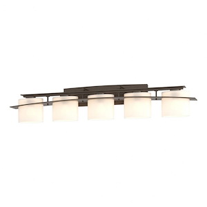 Ellipse - 5 Light Wall Sconce-8 Inches Tall and 41.9 Inches Wide