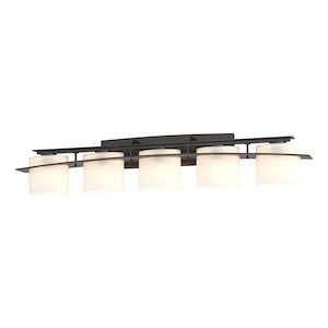 Ellipse - 5 Light Wall Sconce-8 Inches Tall and 41.9 Inches Wide