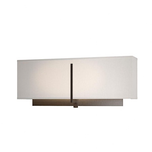 Exos - 2 Light Wall Sconce In Contemporary Style-6.8 Inches Tall and 16.5 Inches Wide