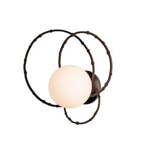Olympus - 1 Light Wall Sconce In Contemporary Style-13.3 Inches Tall and 15.1 Inches Wide - 1045856