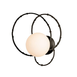 Olympus - 1 Light Wall Sconce In Contemporary Style-13.3 Inches Tall and 15.1 Inches Wide