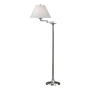 Simple Lines - 1 Light Floor Lamp In Traditional Style-56 Inches Tall and 10 Inches Wide