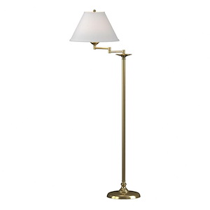 Simple Lines - 1 Light Floor Lamp In Traditional Style-56 Inches Tall and 10 Inches Wide - 1275878