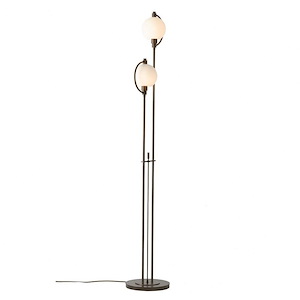 Pluto - 2 Light Floor Lamp In Contemporary Style-68.1 Inches Tall and 12.4 Inches Wide - 529349