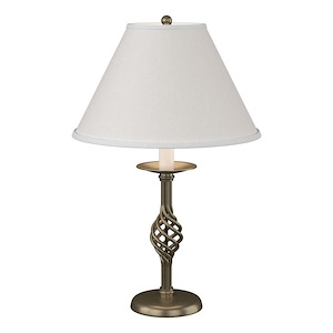 Twist Basket - 1 Light Table Lamp In Traditional Style-25.5 Inches Tall and 15 Inches Wide - 1045898