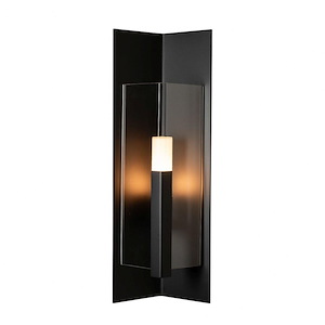 Summit - 1 Light Outdoor Wall Sconce-27.3 Inches Tall and 9.8 Inches Wide