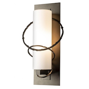 Olympus - 1 Light Small Outdoor Wall Sconce In Contemporary Style-15 Inches Tall and 6.3 Inches Wide
