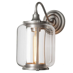 Fairwinds - 1 Light Outdoor Wall Sconce In Industrial Style-12.4 Inches Tall and 7 Inches Wide