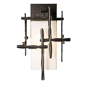 Tura - 1 Light Small Outdoor Wall Sconce-13.6 Inches Tall and 8.7 Inches Wide