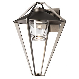 Stellar - 1 Light Small Outdoor Wall Sconce In Contemporary Style-18.5 Inches Tall and 14.1 Inches Wide - 1275898