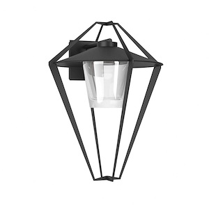 Stellar - 1 Light Large Outdoor Wall Sconce In Contemporary Style-23.5 Inches Tall and 18.2 Inches Wide - 1275983