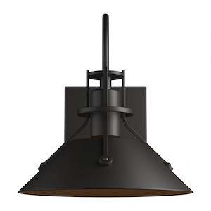 Henry - 1 Light Small Outdoor Wall Sconce In Industrial Style-10.5 Inches Tall and 9.2 Inches Wide