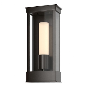 Portico - 1 Light Small Outdoor Wall Sconce In Contemporary Style-14.8 Inches Tall and 6.3 Inches Wide
