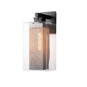 Polaris - 1 Light Outdoor Wall Sconce-16.4 Inches Tall and 6.4 Inches Wide