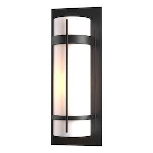 Banded - 1 Light Large Outdoor Wall Sconce