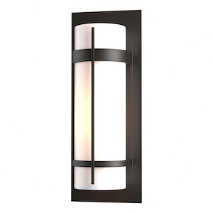 Banded - 1 Light Large Outdoor Wall Sconce-20.8 Inches Tall and 7.8 Inches Wide - 1276010
