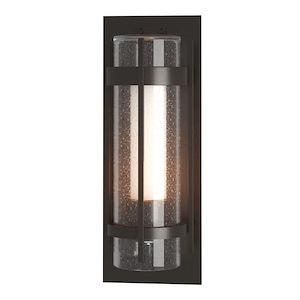 Banded - 1 Light Outdoor Wall Sconce-25.9 Inches Tall and 9.9 Inches Wide