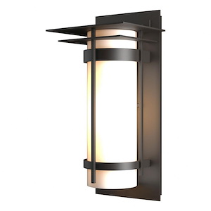 Banded - 1 Light Outdoor Wall Sconce-16.2 Inches Tall and 7.9 Inches Wide