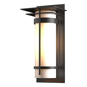 Banded - 1 Light Large Outdoor Wall Sconce-20.3 Inches Tall and 9.4 Inches Wide