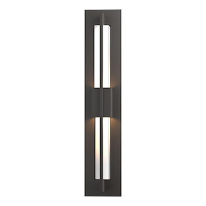 Double Axis - 10W 1 LED Small Outdoor Wall Sconce In Contemporary Style-23.5 Inches Tall and 4.6 Inches Wide - 1276024