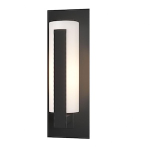 Forged Vertical Bars - 1 Light Small Outdoor Wall Sconce