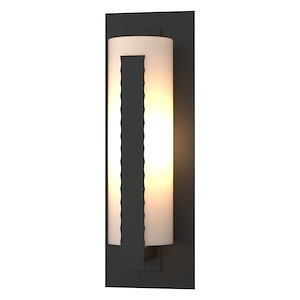 Forged Vertical Bars - 1 Light Large Outdoor Wall Sconce - 530359