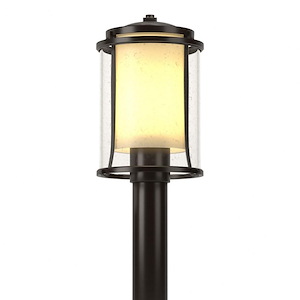 Meridian - 1 Light Outdoor Post Light-14.4 Inches Tall and 9.7 Inches Wide