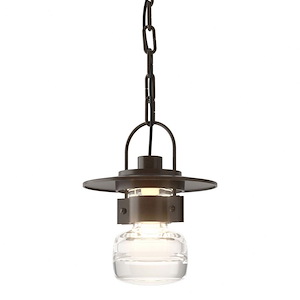 Mason - 1 Light Small Outdoor Pendant In Contemporary Style-8.8 Inches Tall and 7.2 Inches Wide - 1275978