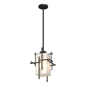 Tura - 1 Light Outdoor Pendant-15.1 Inch Tall and 9.4 Inch Wide - 1432017