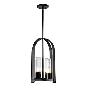Triomphe - 4 Light Outdoor Lantern-19.5 Inches Tall and 13 Inches Wide