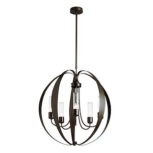 Pomme - 5 Light Outdoor Pendant-29.1 Inches Tall and 30.4 Inches Wide