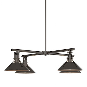 Henry - 4 Light Outdoor Pendant In Industrial Style-8.2 Inches Tall and 36 Inches Wide - 1276178