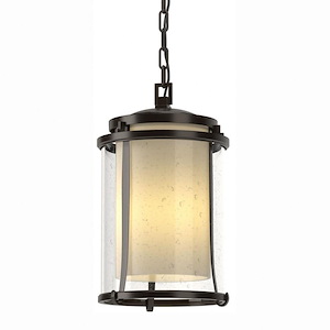 Meridian - 1 Light Large Outdoor Pendant-15.7 Inches Tall and 9.7 Inches Wide