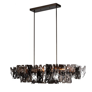 Brutus - 4 Light Pendant-10.1 Inches Tall and 14 Inches Wide