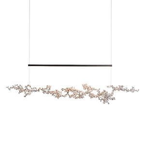 Coral - 25W 1 LED Pendant-9 Inches Tall and 9 Inches Wide