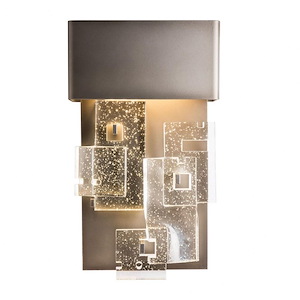 Fusion - 16W 1 LED Small Wall Sconce-16.4 Inches Tall and 9.5 Inches Wide - 1297745