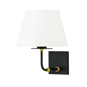 Crown Heights - 1 Light Wall Sconce-11.25 Inch Tall and 9.25 Inch Wide - 1387414