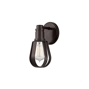 Red Hook - One Light Wall Sconce - 4.75 Inches Wide by 9.25 Inches High - 523117